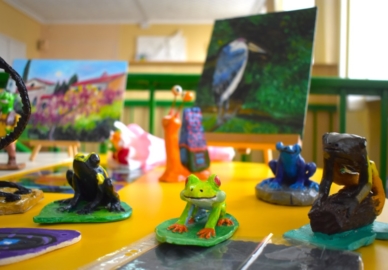 Виставка творчості дітей-аутистів “Вперед! В майбутнє! Вгору!”