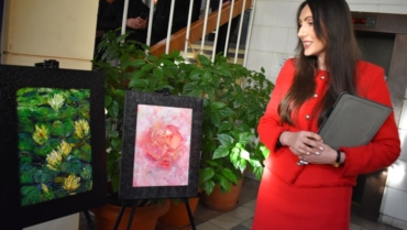 «Несказане квітами»: виставка художниці Олени Скуйбіди