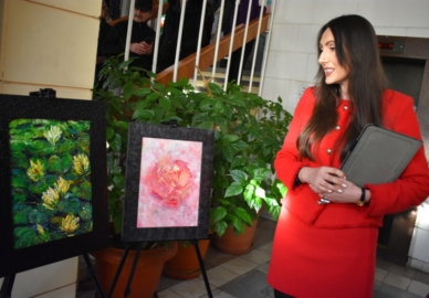 «Несказане квітами»: виставка художниці Олени Скуйбіди