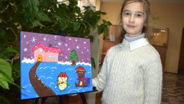Виставка «Різдвяні мрії» учнів Запорізької дитячої школи мистецтв №3