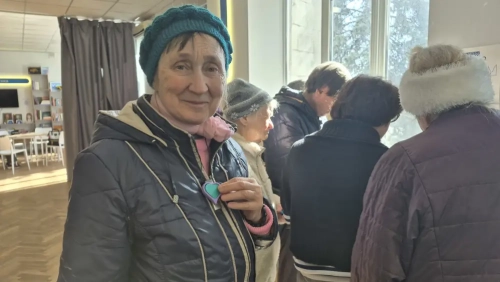 Відвідувачка тренінгу