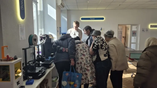 Григорій Тарасов і відвідувачі тренінгу