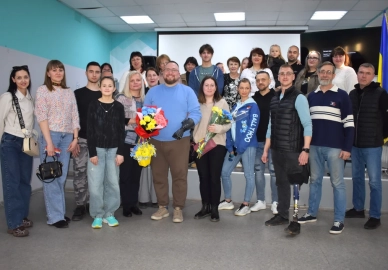 Презентація книги ветерана ЗСУ Євгена Сєркова