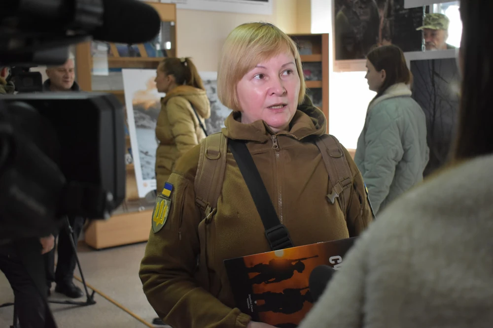 Відкриття Всеукраїнської фотовиставки «Народ, що став військом»