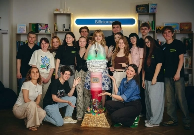 Мистецька інсталяція “ЗаПовітря”